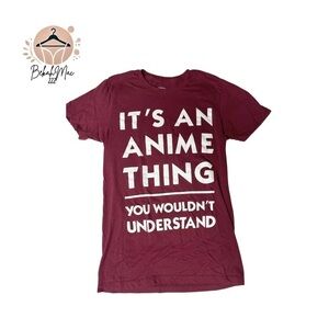 Hot Topic Anime Graphic Tee - Women’s Small